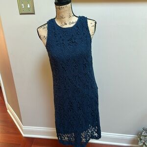 Navy blue dress